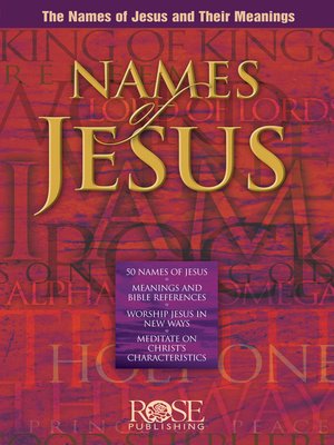 cover image of Names of Jesus